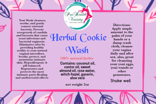 Herbal Cookie Wash (yoni Wash)