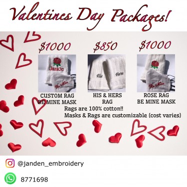 VALENTINES DAY PACKAGES! 