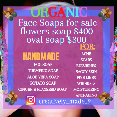Organic Handmade Skincare Soaps For Sale