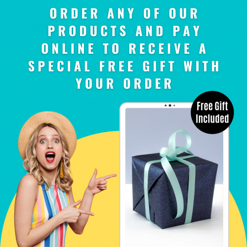 Order And Pay Online For A Special Free Gift
