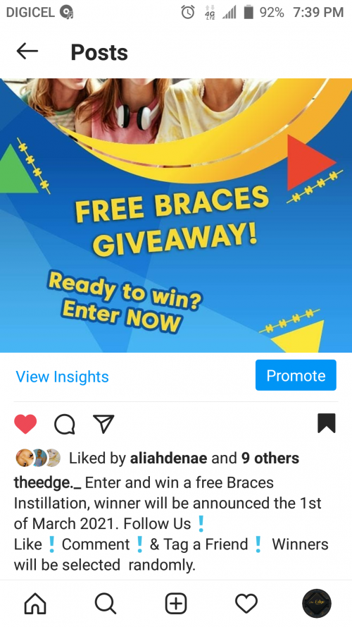 Enter And Win A Free Braces Instillation!!!!