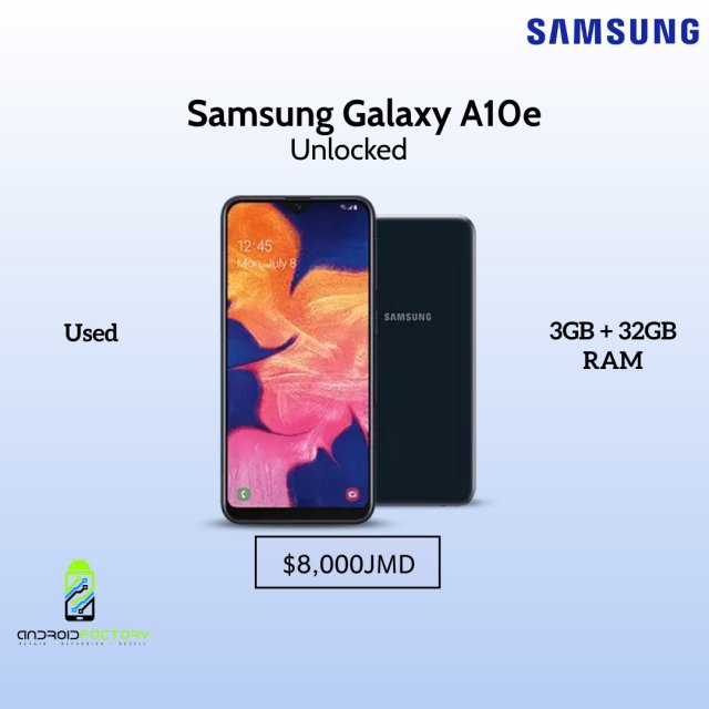 Samsung Galaxy A10e, Unlocked