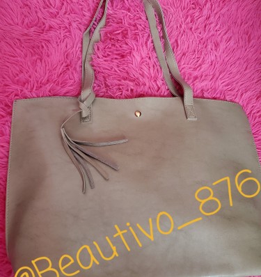 Oil Wax Leather Tote 