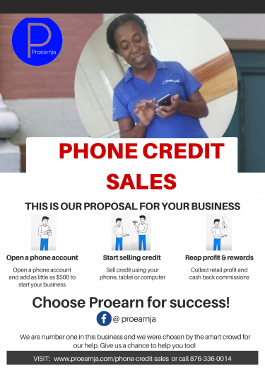 Phone Credit Sales