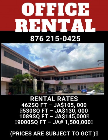OFFICE RENTAL Available 