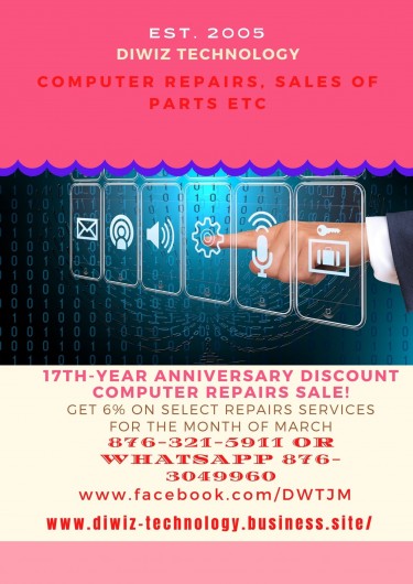 Diwiz Technology 17th Year Anniversary Sale