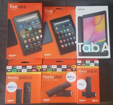 Tablets & Programmed Fire TV Sticks 