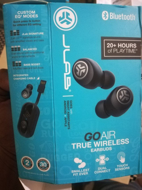 Jlab Go Air True Wireless Earbuds (Brand New)