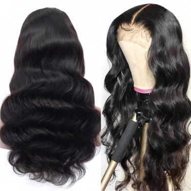 Alliggic Lace Front Wigs Human Hair Body Wave 18in