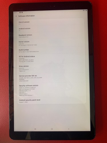 2018 4G LTE Unlocked Black Samsung Galaxy Tab A 10