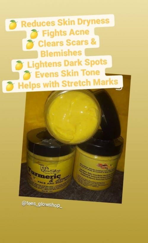 Tumeric & Lemon Face And Body Butter
