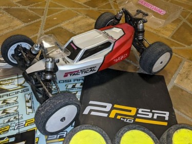 Losi 22 4.0 SR 1/10 Race Buggy Roller With Servo