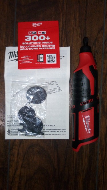 Milwaukee M12 Cordless Rotary Tool Blades Include