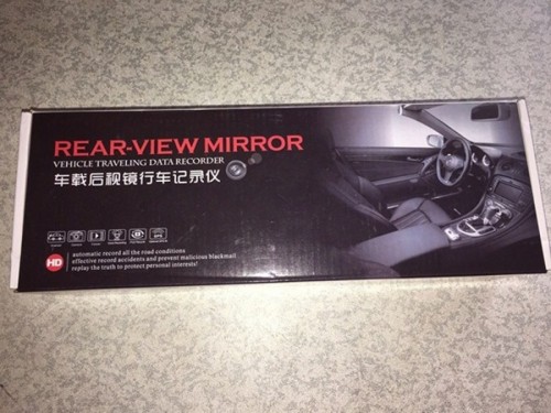 Dash Camera Rear View Mirror