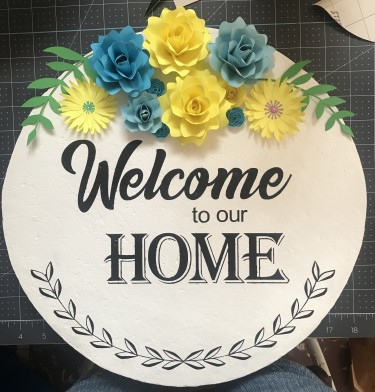 Wood Welcome Signs