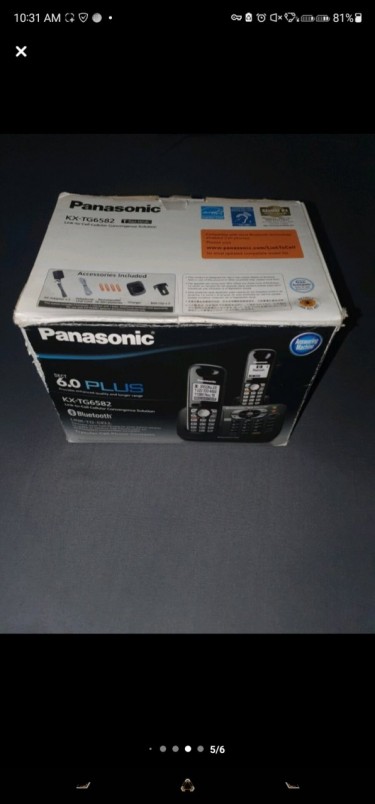 Panasonic Cordless Phone (combo)
