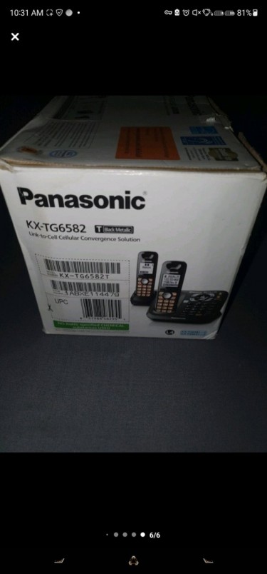 Panasonic Cordless Phone (combo)