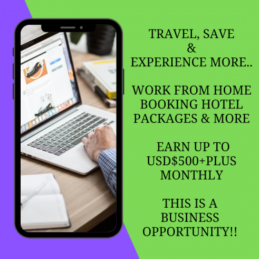 Part Time Home-Based Travel Business Opportunity
