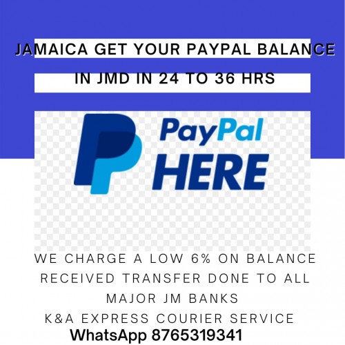 Do You Have Funds In PAYPAL Need It In Jmd
