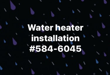 Water Heater Installation 