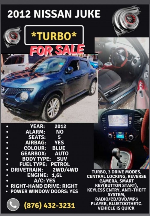 2012 Nissan Juke Turbo For Sale