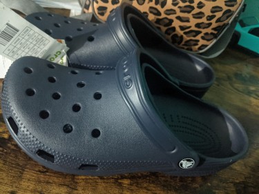 Brand New Navy Blue Crocs For Sale 