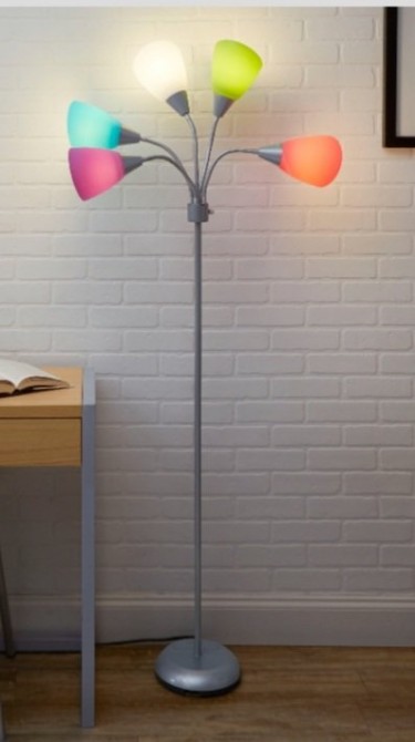 Unusual 5 Light Floor Lamp