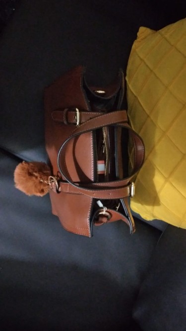 Brown Satchel Handbag