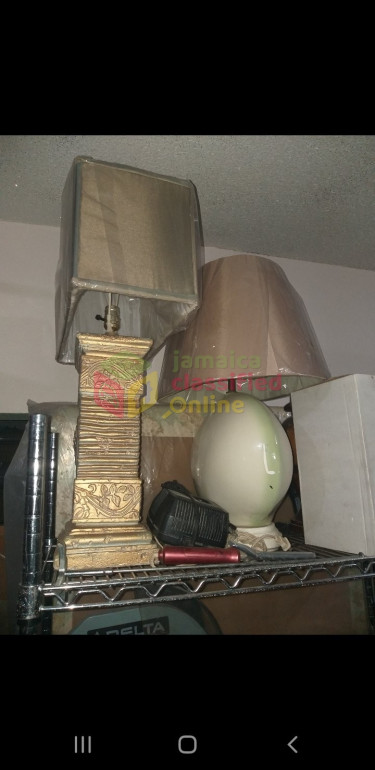 Lamps, Several Types, Shapes & Styles