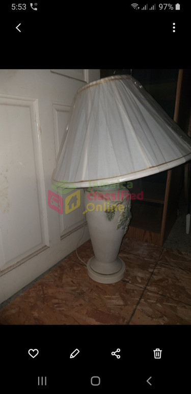 Lamps, Several Types, Shapes & Styles