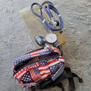 Blood Pressure Monitor With Stethoscope