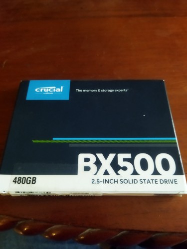 Crucial BX500 480GB Solid State Drive