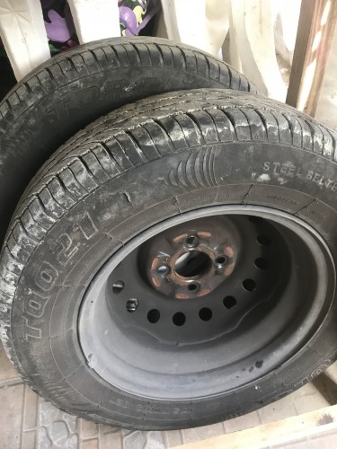 4 Tyres Only Use For 3week Size 13