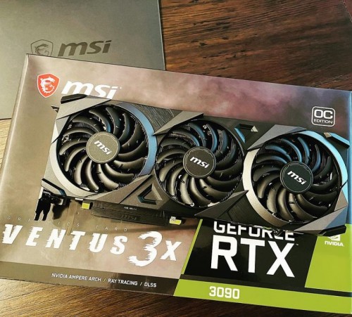 Brand New Authentic MSI Rtx Graphics Card 3090