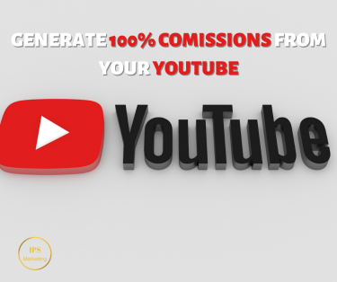 GENERATE 100% COMMISSION EVERYDAY FROM YOUTUBE