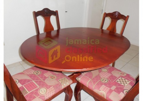 Used 4-chair Dining Table Set (selling As Is)