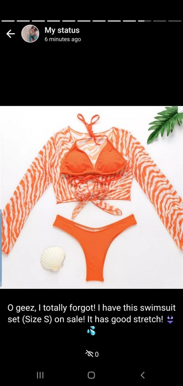 Swim Suit Bikini & Cover Up