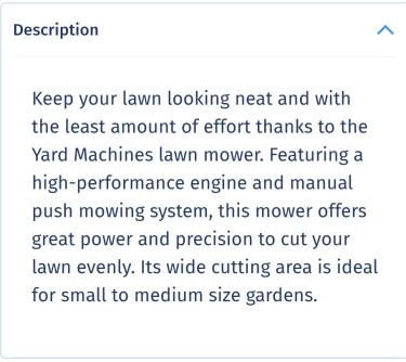 Lawnmower In Excellent Condition 
