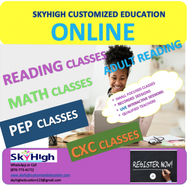 ADULT READING CLASSES(SKYHIGH Customized Education