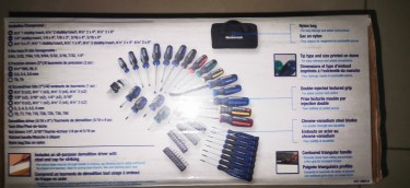 MASTERCRAFT SCREW DRIVER  SET 80 PIECE