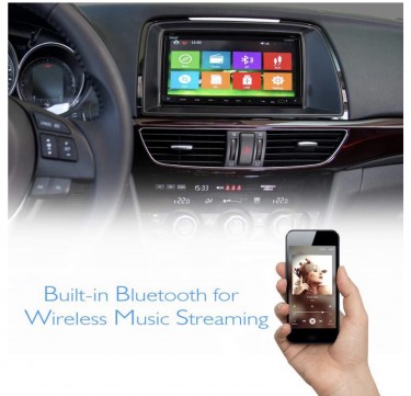 Pyle 7” Double-DIN Touchscreen Car Stereo 