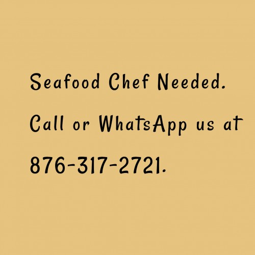 Sea Food Chef From The Country Needed.