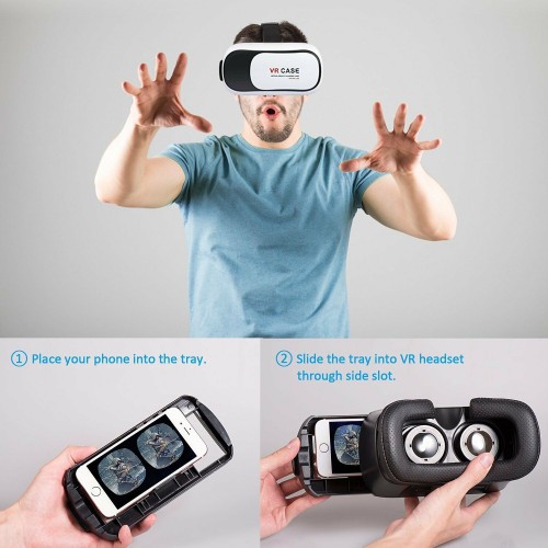 Virtual Reality VR Headset 3D Glasses