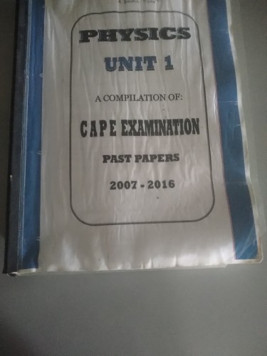 Selling CAPE Chemistry, Physics And Biology Pass P