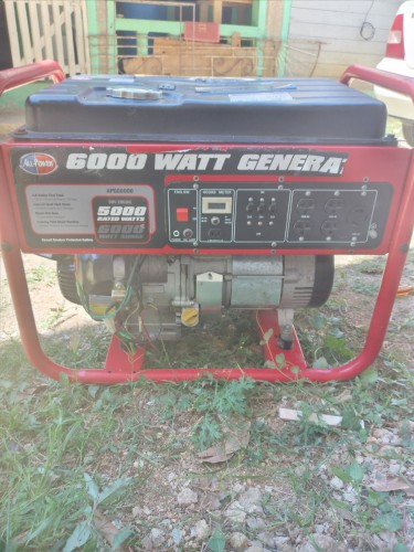 6000 Watt Gas Generator 