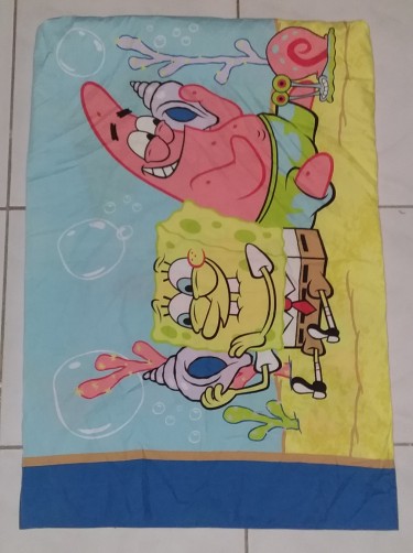 New Sponge Bob Comforter Sheet Set For Baby 