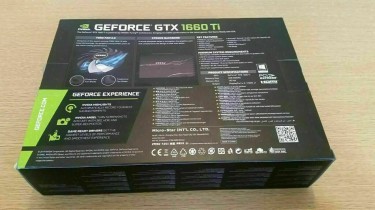 New MSI NVIDIA GTX 1660 Ti 6GB GDDR6 VENTUS XS OC 
