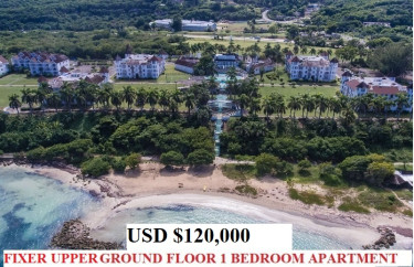 SEA CASTLE GROUND FLOOR 1 BEDROOM $120,000