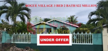 -BOGUE VILLAGE ...3 BEDROOM 2 BATH HOUSE 