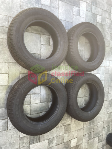 4 ALL TERRAIN TOYO BRAND TIRES  245 65 17